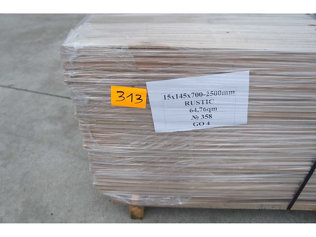 64,76 m² massief eiken parket 15mm - afbeelding 2 van  8