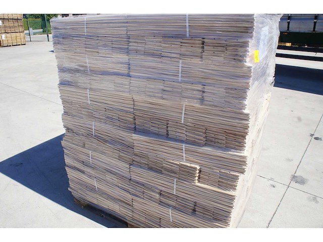64,80 m² massief eiken visgraatparket 20mm - afbeelding 3 van  4