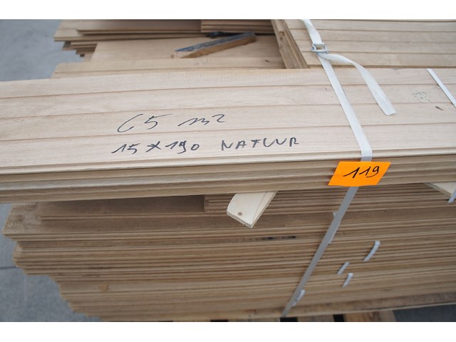 64,93 m² massief eiken parket 15mm - afbeelding 2 van  5