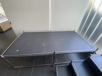 65 - dubbele presentatietafel op wielen - afbeelding 3 van  3