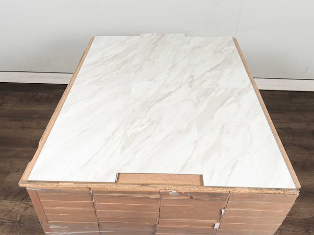 65 m2 pvc click vinyl tegel met xps onderlaag - 610 x 305 x 5 mm - afbeelding 3 van  4