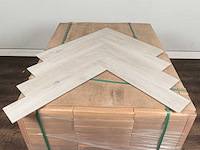 65 m2 pvc spc click visgraat met xps onderlaag - 640 x 128 x 6 mm - afbeelding 3 van  4