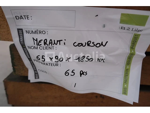 65 meranti houtspoor - afbeelding 3 van  6