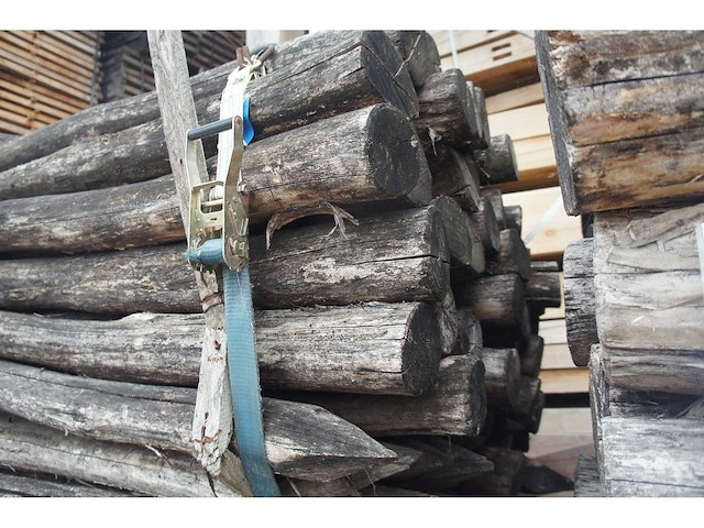 65x acacia paal dia 12/14 - afbeelding 3 van  3