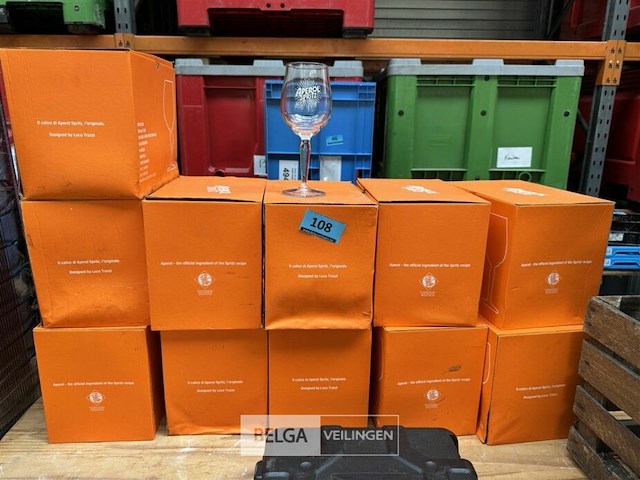 65x glazen aperol spritz - afbeelding 1 van  2