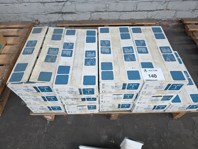 (65x) glazen bouwblokken fidenza do3109 wit... - afbeelding 3 van  5