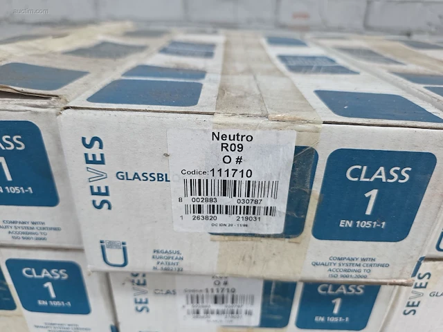 (65x) glazen bouwblokken fidenza do3109 wit... - afbeelding 4 van  5