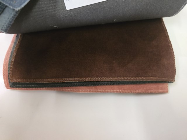 65x lapjes stof velvet 30x25cm - afbeelding 3 van  11