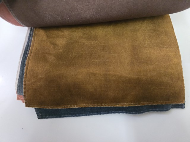 65x lapjes stof velvet 30x25cm - afbeelding 11 van  11