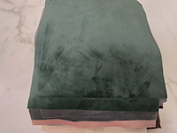 65x lapjes stof velvet 30x25cm - afbeelding 2 van  17