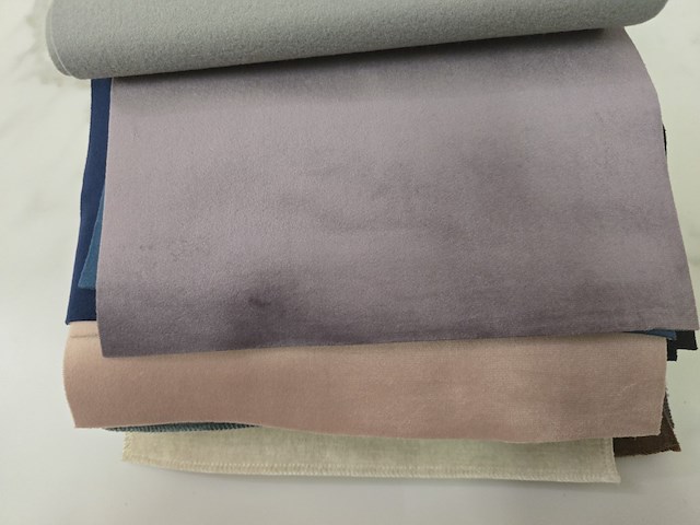 65x lapjes stof velvet 30x25cm - afbeelding 4 van  17