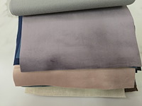 65x lapjes stof velvet 30x25cm - afbeelding 4 van  17