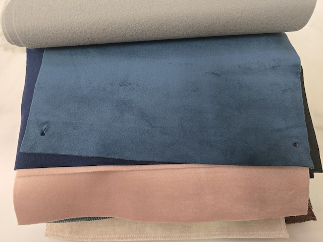 65x lapjes stof velvet 30x25cm - afbeelding 5 van  17