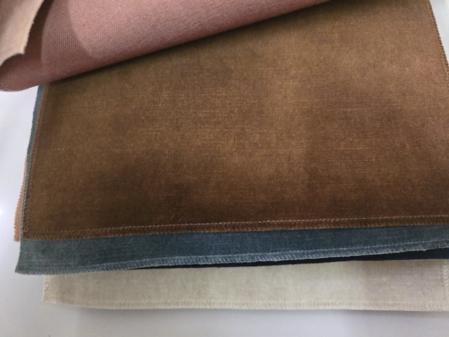 65x lapjes stof velvet 30x25cm - afbeelding 10 van  17