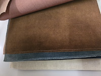 65x lapjes stof velvet 30x25cm - afbeelding 10 van  17