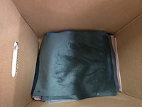 65x lapjes stof velvet 30x25cm - afbeelding 16 van  17