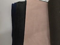 65x lapjes stof velvet 30x25cm - afbeelding 5 van  9