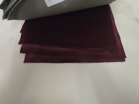 65x lapjes stof velvet 30x25cm - afbeelding 5 van  12