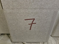 65x lapjes stof velvet 30x25cm - afbeelding 7 van  12