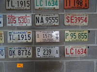 65x metalen amerikaanse nummerplaat - afbeelding 5 van  11