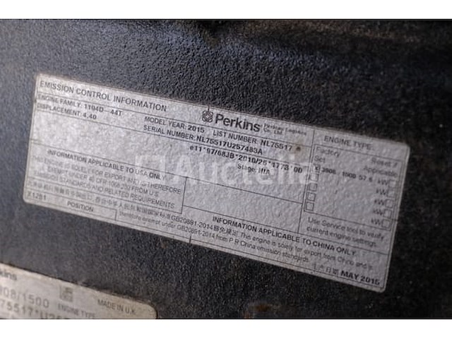 66 kva mosa ge 65 p sx generatorset - afbeelding 10 van  13