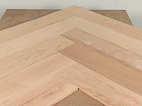 67 m2 parket eiken visgraat onbehandeld multiplank - 775 x 155 x 12 mm - afbeelding 2 van  4