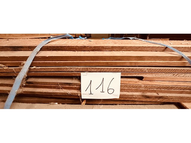 6,8 m² patagonische notelaar ovendroog gezaagd - afbeelding 1 van  5