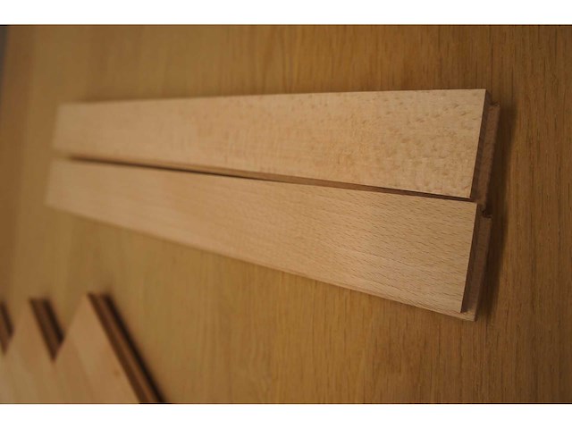 68,04 m² massief beuken visgraatparket 16mm - afbeelding 3 van  10