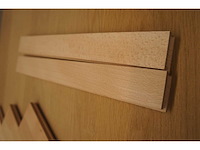68,04 m² massief beuken visgraatparket 16mm - afbeelding 3 van  10