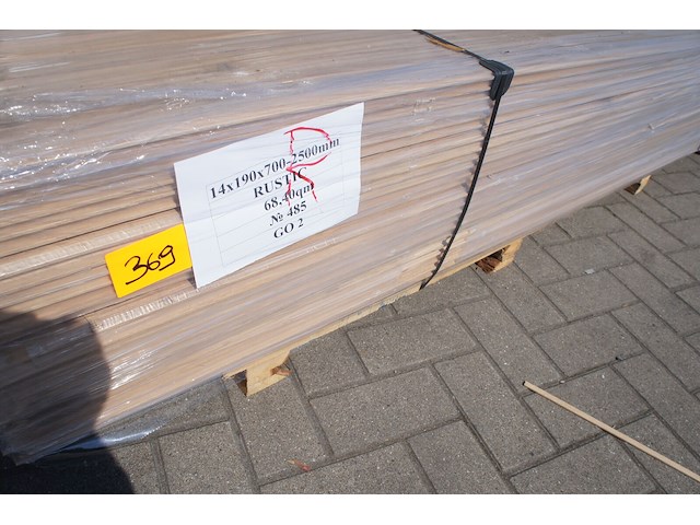 68,40 m² massief eiken parket 14mm - afbeelding 2 van  8
