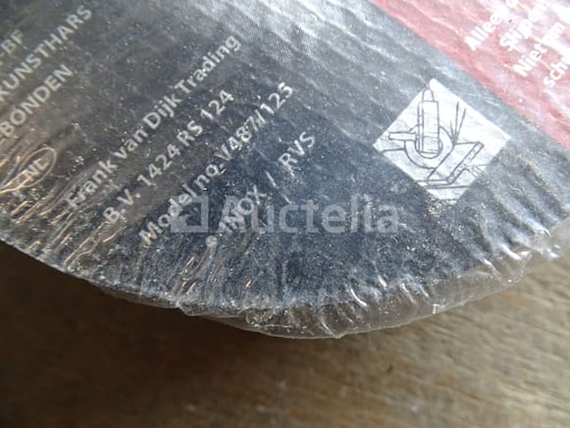 69 metalen/roestvrij staal/schuurschijven rotec ijzeren boordoos - afbeelding 4 van  9