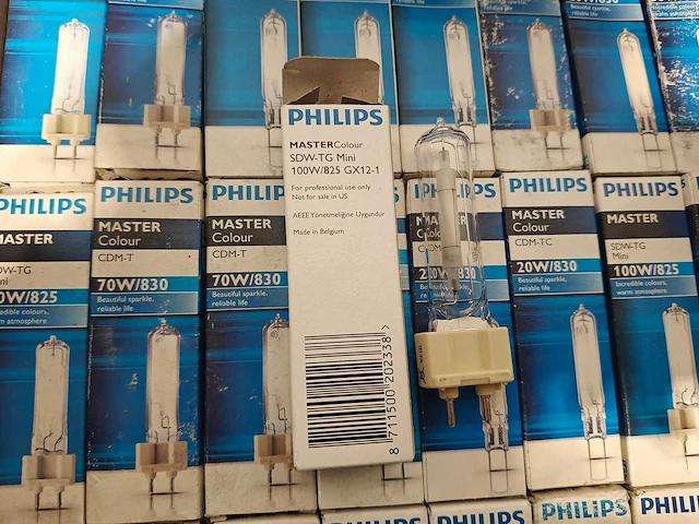 69x philips master lampen - nieuw in de doos - diverse modellen - gasontladingslamp - light source - afbeelding 3 van  8