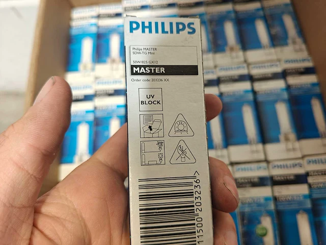 69x philips master lampen - nieuw in de doos - diverse modellen - gasontladingslamp - light source - afbeelding 7 van  8