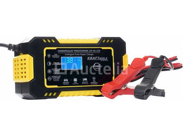 6a 12v kraft&dele acculader - afbeelding 1 van  3
