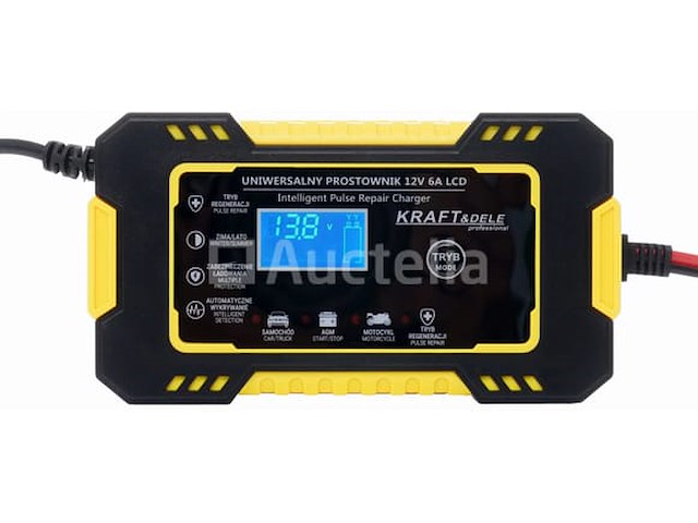 6a 12v kraft&dele acculader - afbeelding 3 van  3