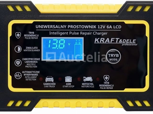6a 12v kraft&dele acculader - afbeelding 3 van  3