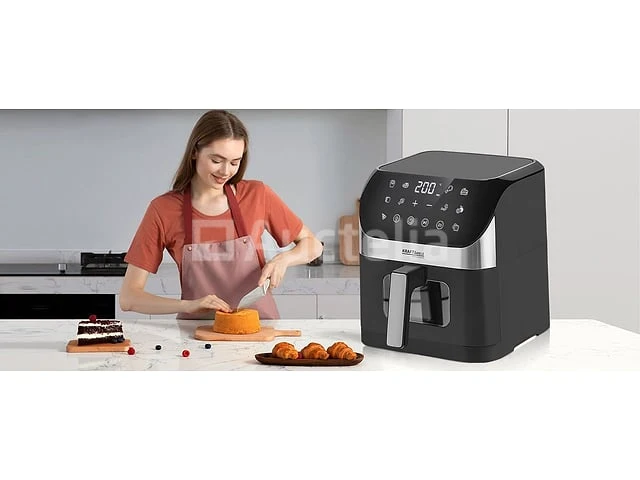 6l 2000w vetvrije airfriteuse - afbeelding 3 van  4