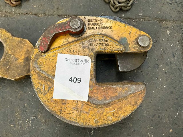 6sts-x 6t - platenklem van 28mm tot 57mm dikte - afbeelding 3 van  4