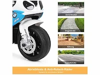 6v elektrische motorfiets voor kinderen, 66 x 37 x 44,5 cm, blauw - afbeelding 3 van  5