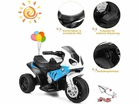 6v elektrische motorfiets voor kinderen, 66 x 37 x 44,5 cm, blauw - afbeelding 5 van  5