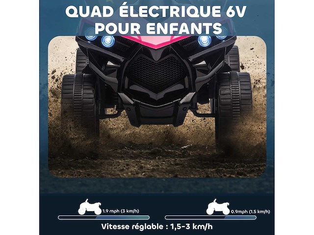 6v kids electric quad, kids electric car - afbeelding 4 van  6
