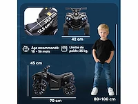 6v kinderen elektrische quad, kinderen atv elektrische auto, muziek & led-koplampen - afbeelding 3 van  6