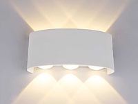 6w led ovaal wandlamp zes licht waterdicht(16x) - afbeelding 2 van  8