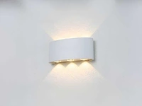 6w led ovaal wandlamp zes licht zand wit warm wit waterdicht(10x) - afbeelding 3 van  8