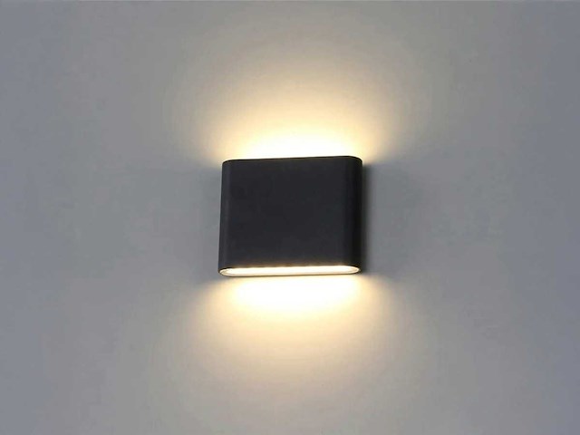6w led wandlamp duo licht waterdicht 11.5cm (6x) - afbeelding 2 van  9