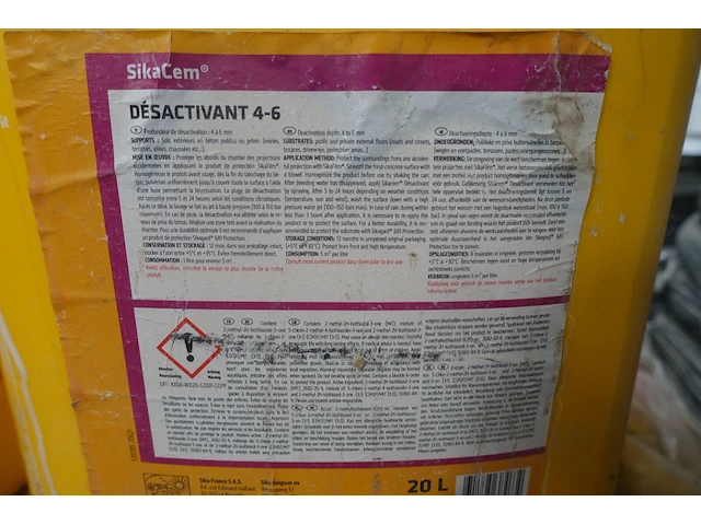 6x 20 l sikacem - afbeelding 2 van  2