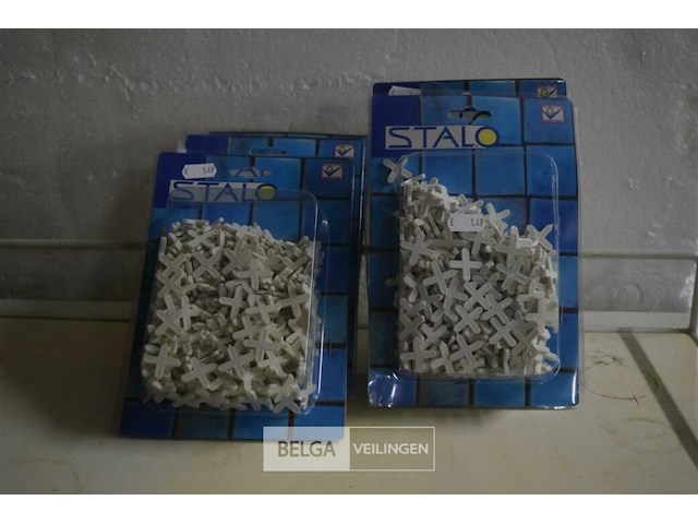 6x 300pcs tegelvoegkruisjes 5x5mm - afbeelding 1 van  3