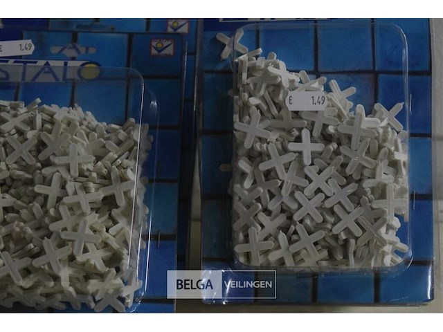 6x 300pcs tegelvoegkruisjes 5x5mm - afbeelding 3 van  3