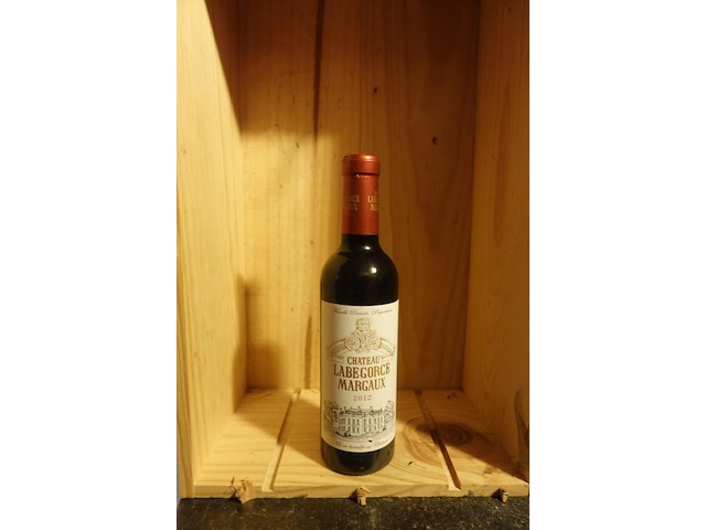 6x 37,5cl chateau labegorce margaux 2012 - afbeelding 1 van  3