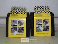 6x 3st schuurspons 10x12,5cm